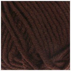 Пряжа "Superlana Maxi" 75% акрил, 25% шерсть 100м/100гр (26 коричневый) 1моток 2930827 Alize