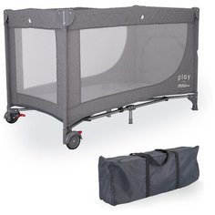 Манеж детский MOWBaby "PLAY" арт. RP125 grey