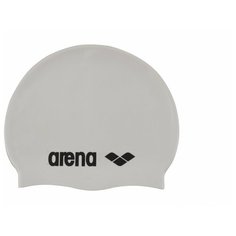 Шапочка для плавания ARENA Classic Silicone(белый)