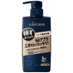 MANDOM Шампунь для мужчин от перхоти с экстрактом корицы "LUCIDO" 450 мл