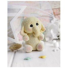 Силиконовая форма для мыла "Милый слонёнок Сима ленд