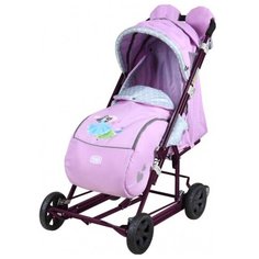 Санки- коляска НИКА детям НД 8-2К/5 лилия *1 Nika