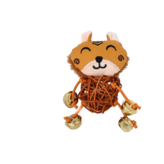 Игрушка для животного, "Не Один Дома" Leo, коричневый