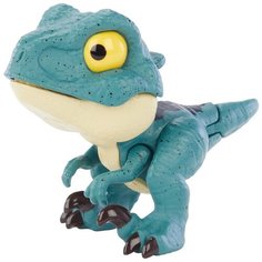Фигурка Mattel Мир Юрского Периода Сбежавшие динозаврики Snap Squad Велоцираптор GXW61, 6 см