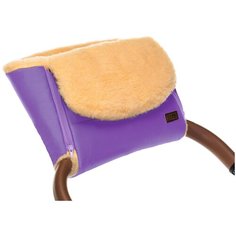 Nuovita Муфта меховая для коляски Vichingo Pesco viola/фиолетовый
