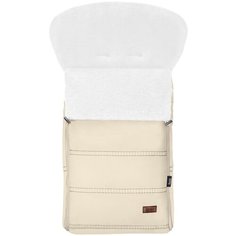Конверт-мешок Nuovita Alpino Bianco меховой 85 см crema/кремовый