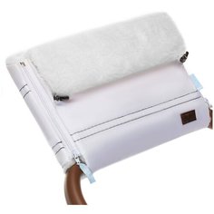 Nuovita Муфта меховая для коляски Alpino Bianco bianco/белый