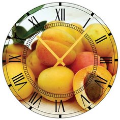 SvS Настенные часы SvS 4001284 Kitchen Абрикосы СВС