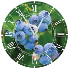 SvS Настенные часы SvS 3501287 Kitchen Голубика СВС