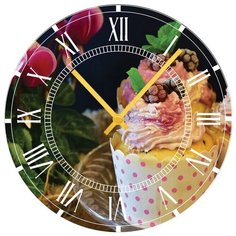 SvS Настенные часы SvS 3001298 Kitchen Сладкий десерт СВС