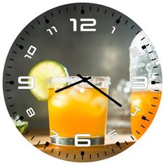 SvS Настенные часы SvS 3001675 Kitchen Апельсиновый фреш СВС