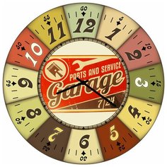 SvS Настенные часы SvS 3502387 Garage Parts and Service СВС