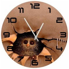 SvS Настенные часы SvS 3502497 Смешной еж СВС