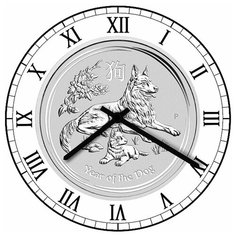 SvS Настенные часы SvS 4001328 Символика Год собаки СВС