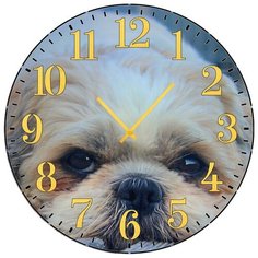 SvS Настенные часы SvS 3002072 Унылый пес СВС