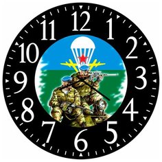 SvS Настенные часы SvS 3502342 ВДВ СВС