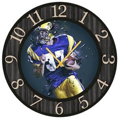 SvS Настенные часы SvS 3502202 Игрок в американский футбол СВС