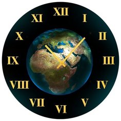 SvS Настенные часы SvS 3502293 Глобус земли СВС