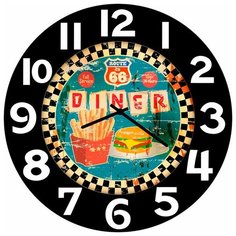 SvS Настенные часы SvS 3002381 Retro Diner СВС