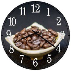 SvS Настенные часы SvS 4001713 Kitchen Зерна кофе СВС