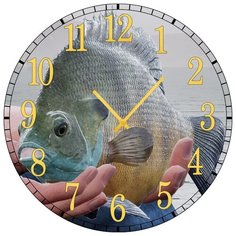 SvS Настенные часы SvS 4002091 Рыба СВС