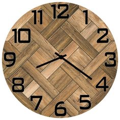 SvS Настенные часы SvS 3002995 Паркет СВС