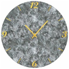 SvS Настенные часы SvS 3502863 Серый рисунок СВС