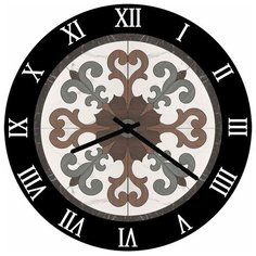 SvS Настенные часы SvS 3502927 Узор СВС