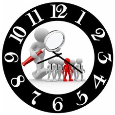 SvS Настенные часы SvS 3502557 Босс идет СВС