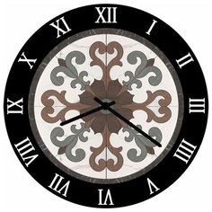 SvS Настенные часы SvS 3502905 Красивый узор СВС