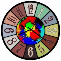 SvS Настенные часы SvS 4002810 Яркие вспышки СВС