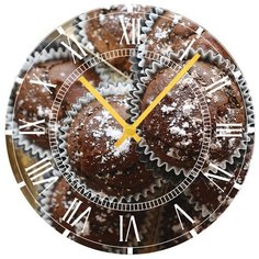 SvS Настенные часы SvS 3501299 Kitchen Шоколадные кексы СВС