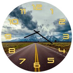SvS Настенные часы SvS 4001819 Дорога к горам СВС