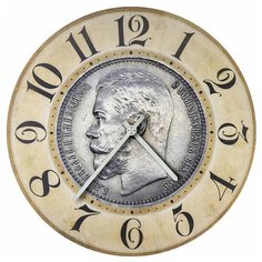 SvS Настенные часы SvS 4001331 Символика Император Николай II СВС