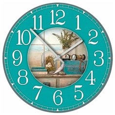 SvS Настенные часы SvS 4001154 Вид из окна через предметы СВС