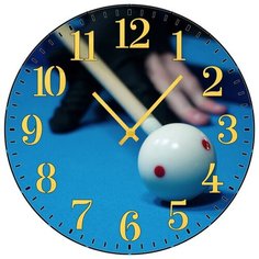 SvS Настенные часы SvS 4001627 Бильярд СВС