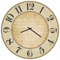 SvS Настенные часы SvS 3002144 Ноты СВС