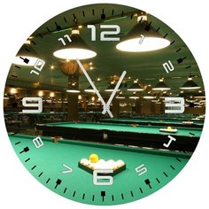 SvS Настенные часы SvS 3501629 Бильярдная СВС