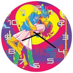 SvS Настенные часы SvS 4001761 Яркий поцелуй СВС