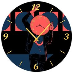 SvS Настенные часы SvS 4001768 Человек-часы СВС