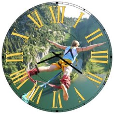 SvS Настенные часы SvS 3502070 Бейсджампер СВС