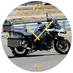 SvS Настенные часы SvS 3001835 Байк СВС