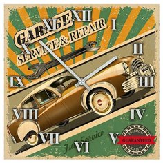 SvS Настенные часы SvS 4001594 Garage Service Repair СВС