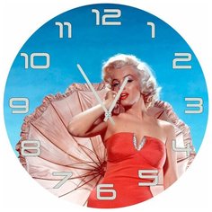 SvS Настенные часы SvS 3002482 Монро в образе СВС