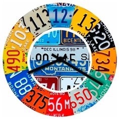 SvS Настенные часы SvS 4001100 Loft Авангард СВС