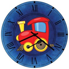 SvS Настенные часы SvS 4001129 Kids Паровозик СВС