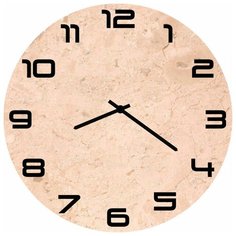 SvS Настенные часы SvS 3002879 Светло-розовый рисунок СВС