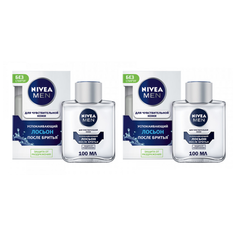 Лосьон после бритья для чувствительной кожи "Успокаивающий" Nivea, 100 мл., 2 шт.