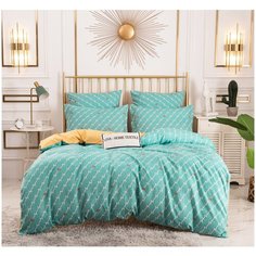 Комплект постельного белья ситрейд CN139, размер евро, сатин (70% хлопок, 30% полиэстер), наволочки 50х70 и 70х70