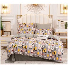 Комплект постельного белья ситрейд CN119, размер 2 спальный, сатин (70% хлопок, 30% полиэстер), наволочки 50х70 и 70х70